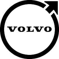Volvo iron mark black logo