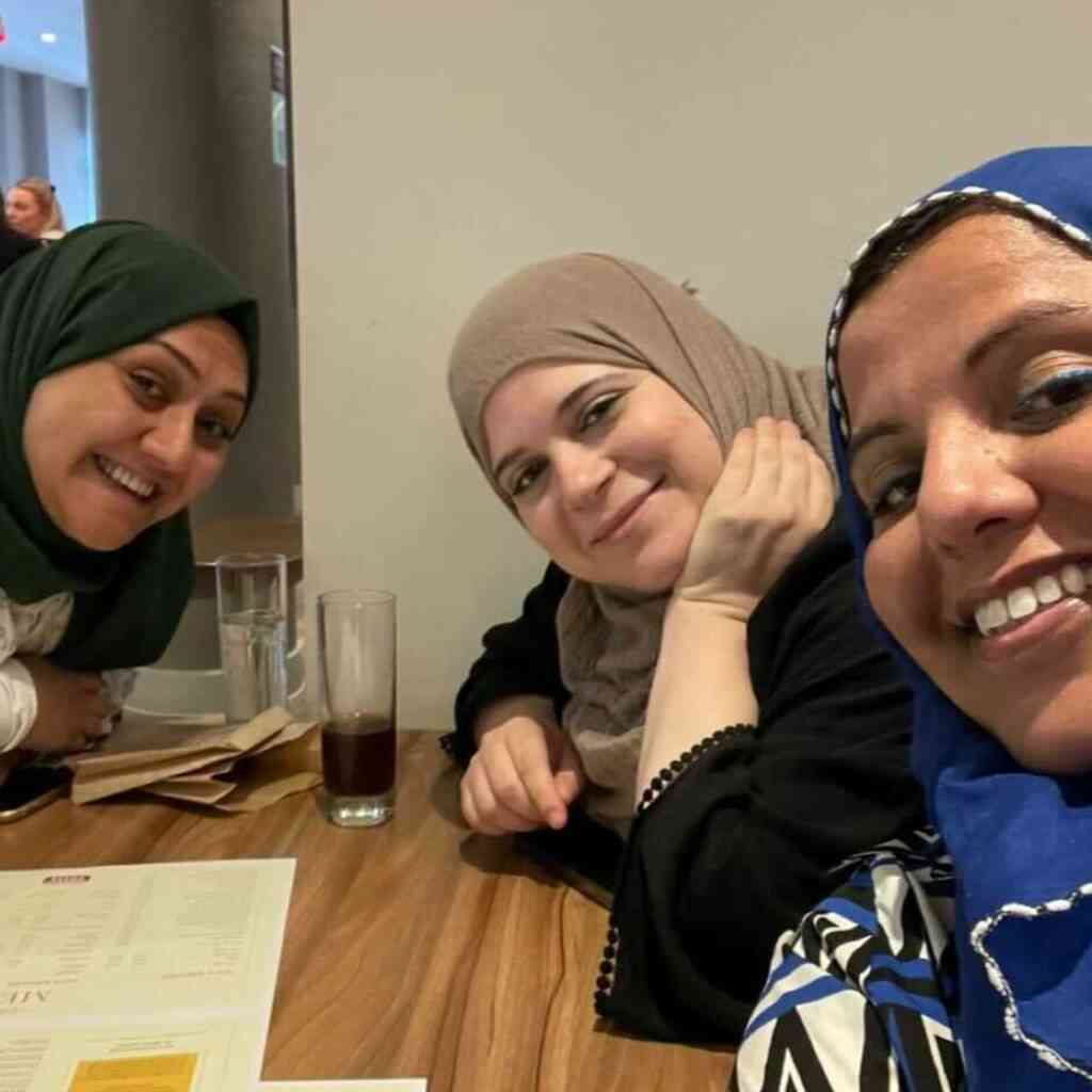 Huda Jawad, Amna Abdul and Shaista Obaidi (She/Her)